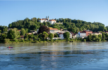 Obraz premium Wallfahrtskirche Mariahilf in Passau 