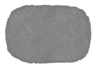 水彩の背景素材　ナチュラルフレーム　グレー