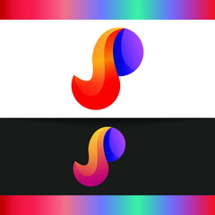 Letter P Creative Unique Modern Vector Logo Design