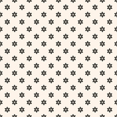 Abstract floral gothic style seamless pattern