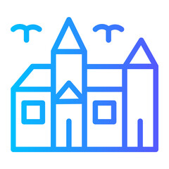 Flat Gradien gradient icon