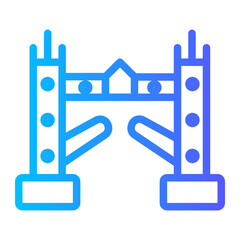 Flat Gradien gradient icon