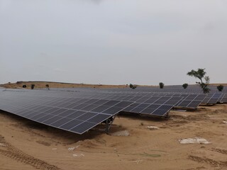320MW solar plant in Noorsar , Rajasthan, India