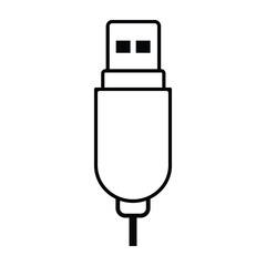 Charge, connection, connector, port, usb icon