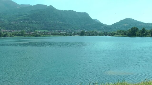 Lake Olginate (Italy)