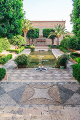 Gardens in Almería castle