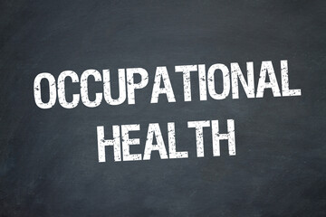 Obraz premium Occupational Health