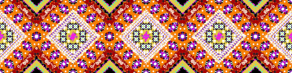 seamless ethnic pattern design.Geometric ethnic oriental ikat pattern traditional Design.ethnic oriental pattern,fabric,embroidery.Mexican pattern.merican pattern.latin african.indian fabric.Mexican