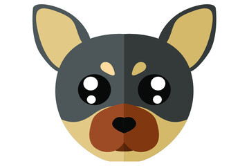 adorable dog head