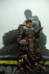 Fototapeta premium Meditating Boedha Fansipan 2