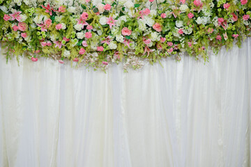 flower background, colorful background, fresh rose, backdrop wedding, bunch of flower
