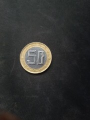 Money of Algeria worth 50 dinars
