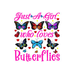 Butterfly T-Shirt Design