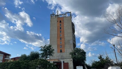 Naklejka premium tower in the sky