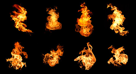 Fire flame heat burning