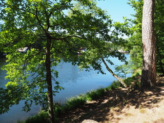 Hasselfurter Weiher – Stausee bei Bitsch in Frankreich