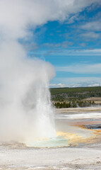 Jelly Geyser on the Fountain Paint Pot Trail, Yellowstone National Park