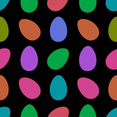 Spring seamless Easter coloured eggs pattern for wrapping paper and notebooks and kids and hobbies and clothes print