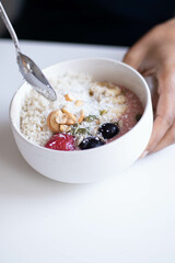 Bowl de mil aux fruits