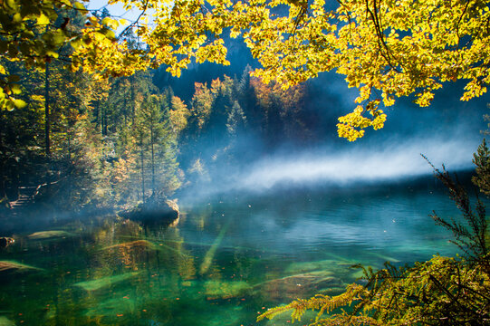 Tagesaufnahme Blausee Schweiz