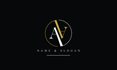 AA, A abstract letters logo monogram