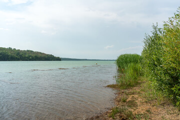Störmthaler lake near Leipzig