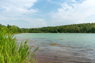 Störmthaler lake near Leipzig