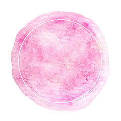 Watercolor Hintergrund rosa - obrazy, fototapety, plakaty