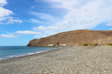 Fototapeta na wymiar Playa de Giniginamar, Fuerteventura, Islas Canarias