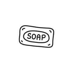 Doodle soap bar.