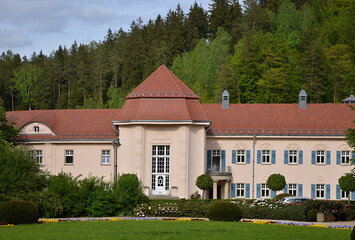 Historical Building in the Resort Bad Elster, Saxony