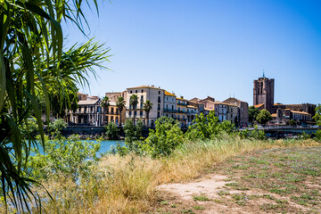 Fototapeta premium Agde , cité agathoise