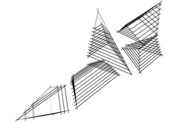 abstract architecture concept