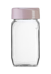 a small glass jar with screw cap