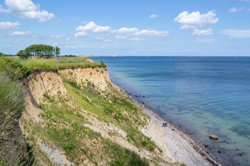 cliffed coast at the Baltic Sea in Schönhagen, Germany © Björn Wylezich