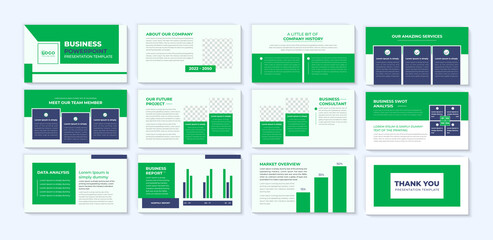 Powerpoint business presentation template with ppt proposal slides design