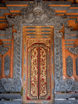 Traditional Balinese Door