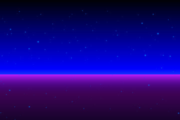 Abstract dust particles stars in the sky background