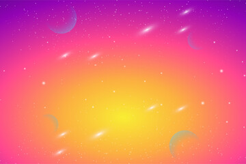 Fototapeta premium Abstract dust particles stars in the sky background