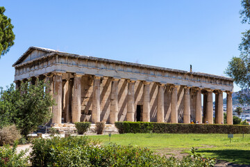 Ancient Agora and the Temple of Hephaestus, Athens, Greece - 514821964