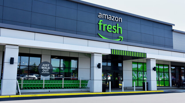 Amazon Fresh Store in Manassas, Virginia, USA	