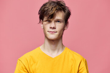 cute guy with long facial hair