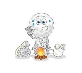 golf head clean with a vacuum . character vector