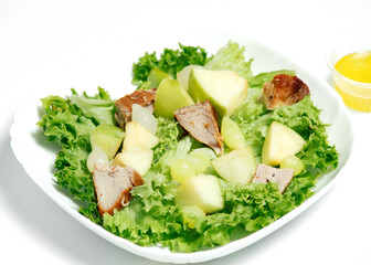 salad with chicken