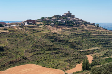 Obraz premium Ujué, Navarre. Uxue