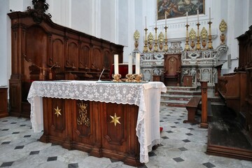Ischia - Altare della Cattedrale di Santa Maria Assunta