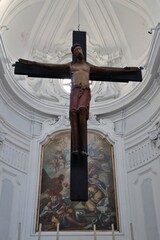 Ischia - Crocifisso nella cattedrale di Santa Maria Assunta