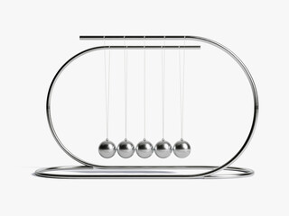 Stylized Newtons Cradle