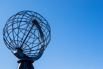 Nordkapp. Norwegian. 06.23.2015.North Cape Nordkapp on the northern point of Norway with Barents Sea