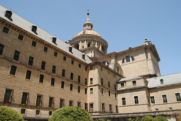 Fototapeta na wymiar El Escorial Monastery in Spain